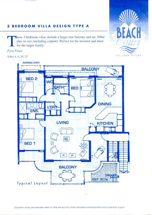 At Beach Court Holiday Villas Airlie Beach Habitación foto
